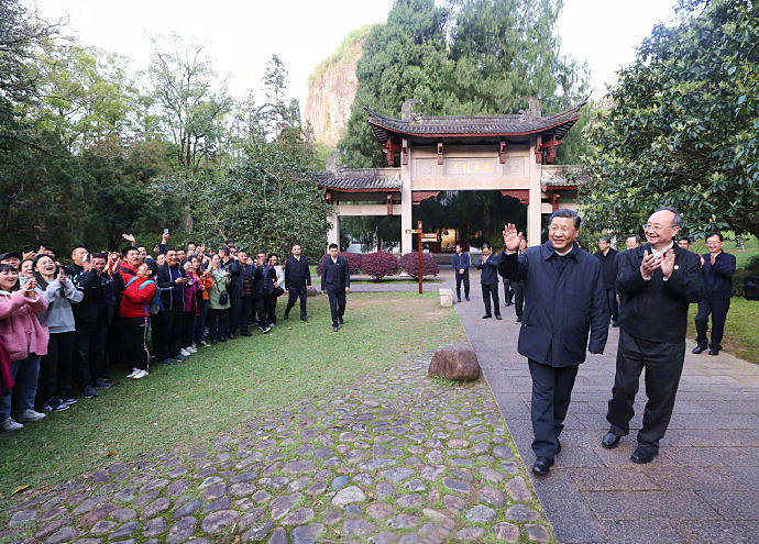 习近平总书记22日赴福建考察调研